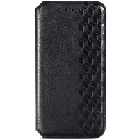 Чехол книжка кожаный Cubic Xiaomi Redmi Note 12S черный