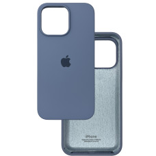 Чехол Silicone Case iPhone 12 Pro Max 6.7'' серый (lavender grey)