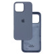 Чехол Silicone Case iPhone 16 Pro Max Серый (Lavender Grey)