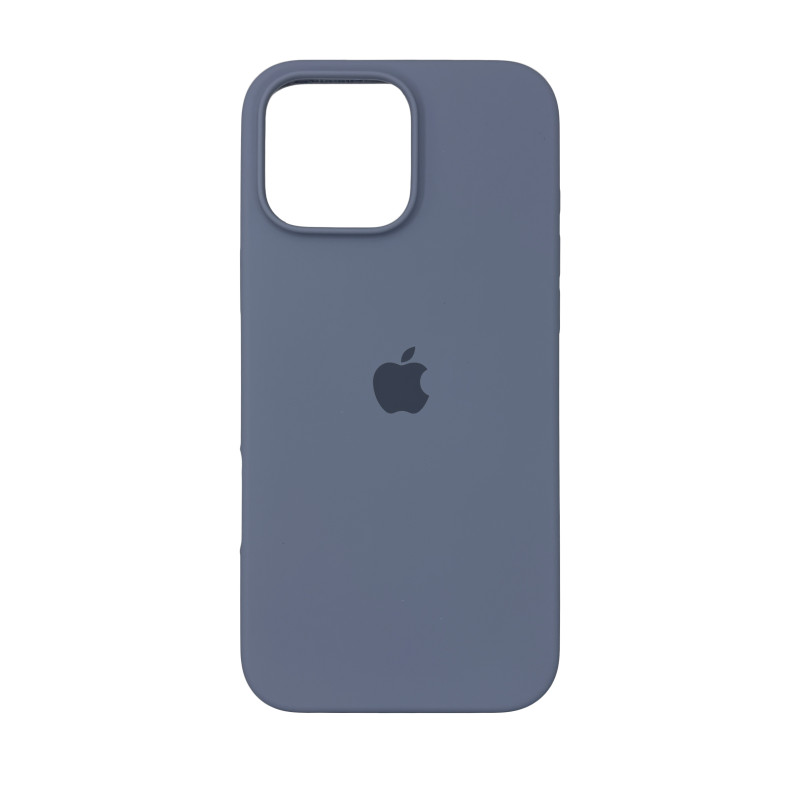 Чехол Silicone Case iPhone 16 Pro Max Серый (Lavender Grey)