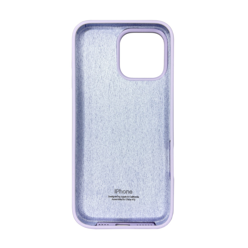Чехол Silicone Case iPhone 16 Pro Max Лаванда (Lilac)