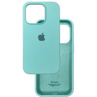 Чохол Silicone Case iPhone 13 Pro Max Бірюзовий (Marine Green)