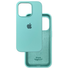 Чохол Silicone Case iPhone 15 Pro Max Зелений (Marine Green)
