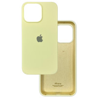 Чохол Silicone Case iPhone 15 Pro Max Жовтий (Mellow Yellow)