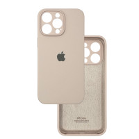 Чохол Silicone Case Camera Protective iPhone 15 Pro Max Пудра (Pink sand)