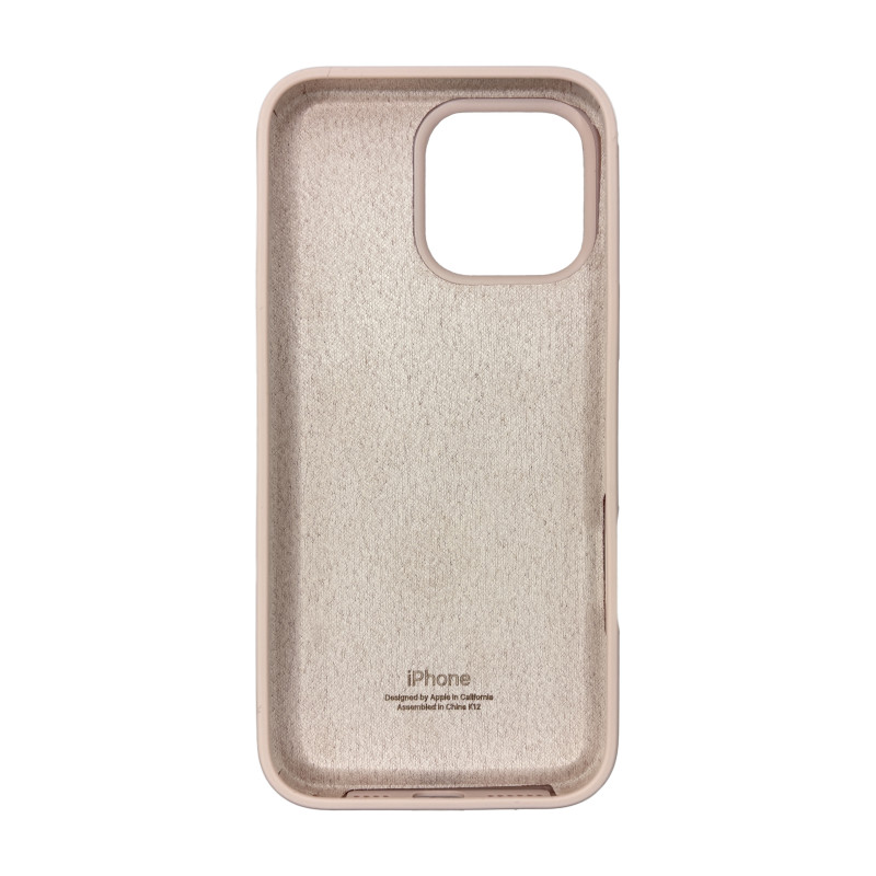 Чехол Silicone Case iPhone 16 Pro Розовый (Pink Sand)