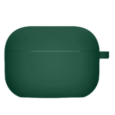 Чехол футляр для наушников AirPods 3 с микрофиброй Зеленый (Dark Green)