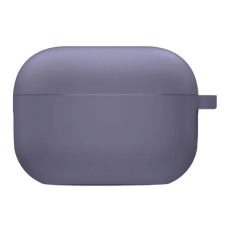 Чехол футляр для наушников AirPods 3 с микрофиброй Серый (Lavender Gray)