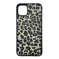 Чохол накладка Leopard Leather iPhone 11 Pro Помаранчевий