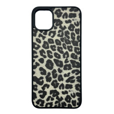 Чехол накладка Leopard Leather iPhone 11 Pro Оранжевый
