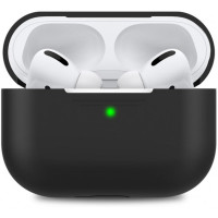 Чехол футляр для наушников AirPods Pro2 с микрофиброй Black