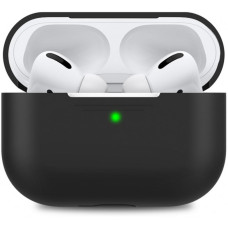 Чехол футляр для наушников AirPods Pro2 с микрофиброй Black