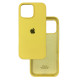 Чехол Silicone Case iPhone 16 Pro Max Желтый (Yellow)