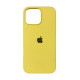Чехол Silicone Case iPhone 16 Pro Max Желтый (Yellow)