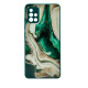 Чохол накладка Marble Glass Samsung A71 Зелений